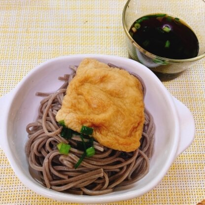 mimiちゃん♫朝ごはんに作りました‎♪ْ˖⋆ざる蕎麦ｵｨｼｨෆˎˊ˗‎⁽⁽٩(⸝⸝> ◡<)۶⁾⁾♪*